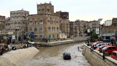 سيول سابقة في صنعاء