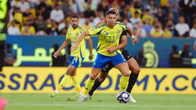 كريستيانو رونالدو في مباراة النصر والاتحاد