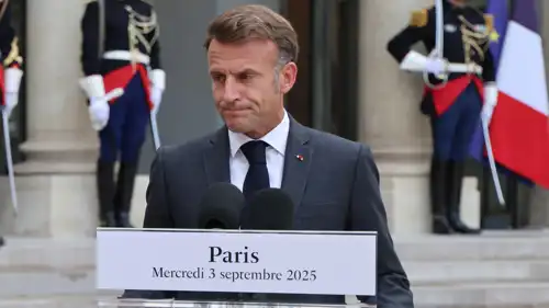 الرئيس الفرنسي إيمانويل ماكرون