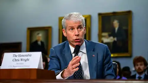 وزير الطاقة الأمريكي كريس رايت