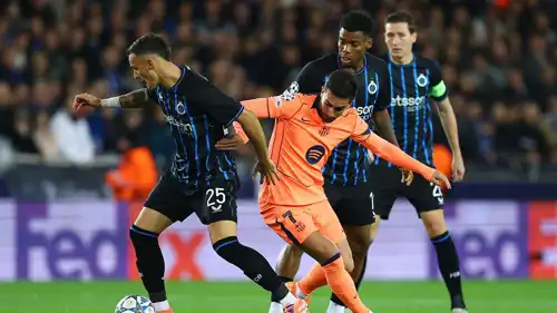 مباراة برشلونة ضد كلوب بروغ بدوري أبطال أوروبا