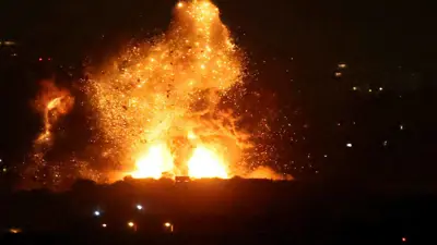 غارة إسرائيلية سابقة على لبنان