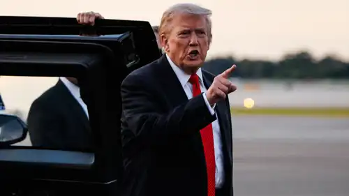 الرئيس الأمريكي دونالد ترامب