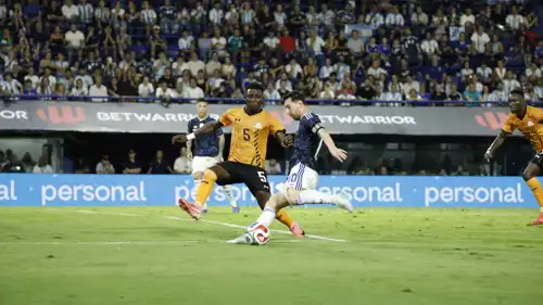 مباراة منتخبي الأرجنتين وزامبيا الودية