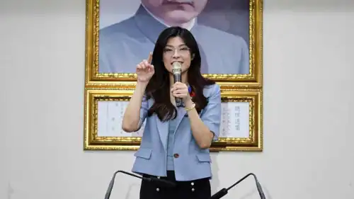 تشنغ لي-وون زعيم حزب الكومينتانغ المعارض في تايوان