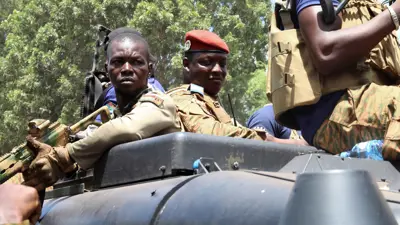 القائد العسكري لبوركينا فاسو إبراهيم تراوري