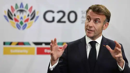 الرئيس الفرنسي إيمانويل ماكرون
