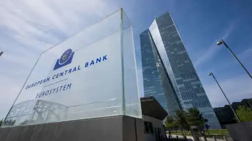 البنك المركزي الأوروبي، فرانكفورت، ألمانيا.