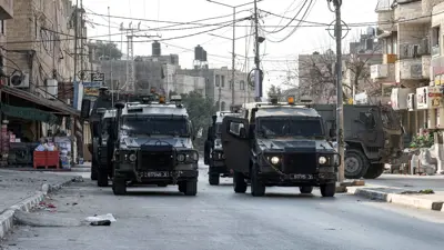 قوات إسرائيلية في قباطيا بالضفة الغربية