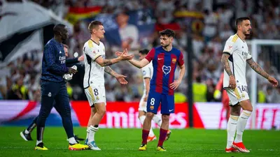 مواجهة سابقة بين ريال مدريد وبرشلونة