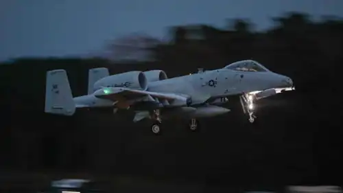 طائرة أمريكية من طراز A-10C Thunderbolt II 