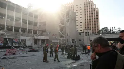 موقع استهدفته إيران في حيفا