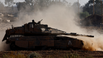 الجيش الإسرائيلي وسط قطاع غزة