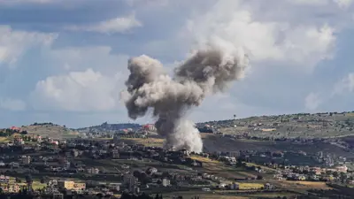 غارة إسرائيلية سابقة على جنوب لبنان