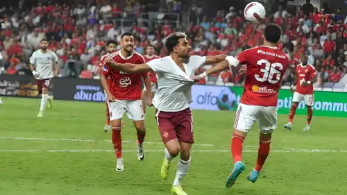 مباراة الأهلي وسيراميكا كليوباترا في السوبر المصري