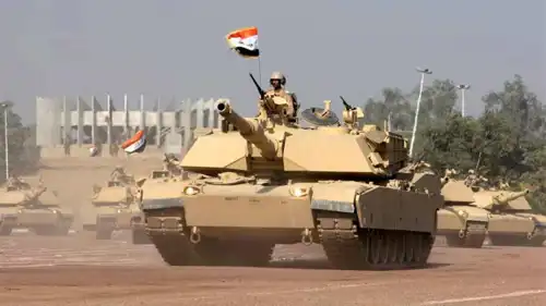 دبابة تابعة للجيش العراقي