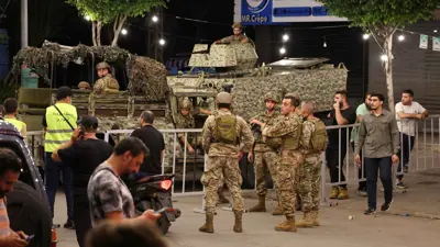 أفراد من الجيش اللبناني