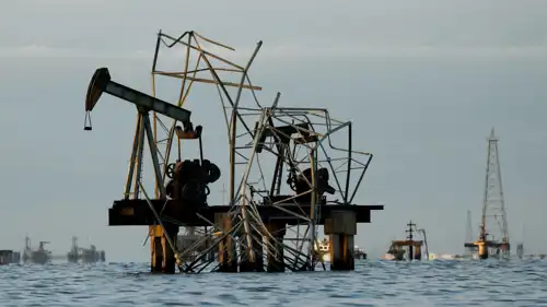 مضخات نفط فنزويلية مهجورة