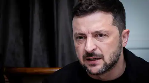 لرئيس الأوكراني فولوديمير زيلينسكي