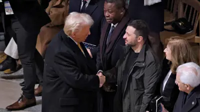 من لقاء سابق بين ترامب وزيلينسكي