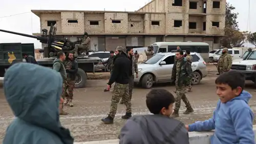 الجيش السوري وسط محافظة لرقة