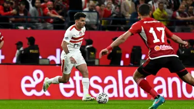 زيزو في مباراة سابقة بين الأهلي والزمالك