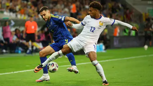 مباراة فرنسا وأوكرانيا