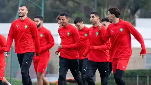 تدريبات منتخب المغرب