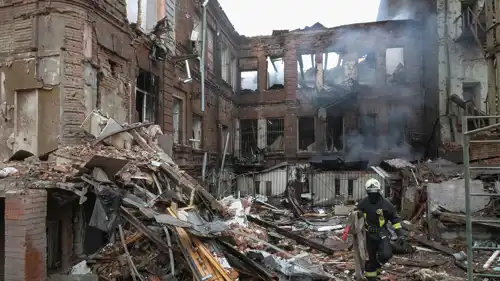 هجوم روسي على دنيبرو وسط أوكرانيا