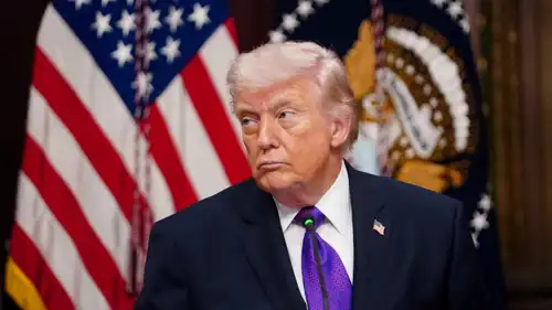 الرئيس الأمريكي دونالد ترامب