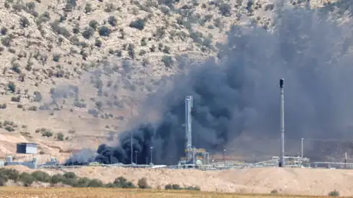  استهداف سابق لمنشأة نفطية في  إقليم كردستان العراق 