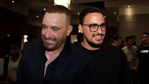 أحمد السقا ونجله ياسين