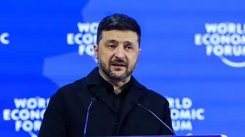 الرئيس الأوكراني فولوديمير زيلينسكي