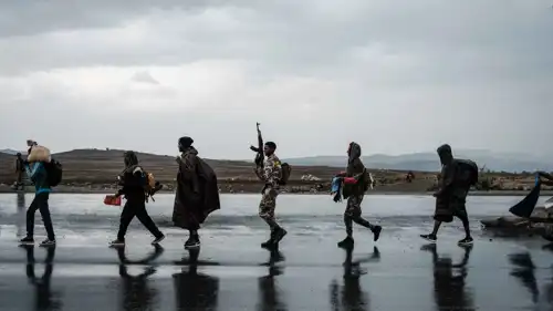 مقاتلون من جبهة تحرير شعب تيغراي