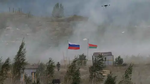 مناورة قتالية للجيش الروسي