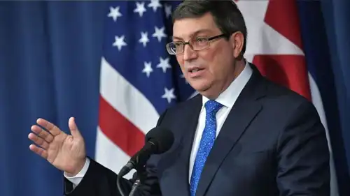 وزير الخارجية الكوبي برونو رودريغيز باريا