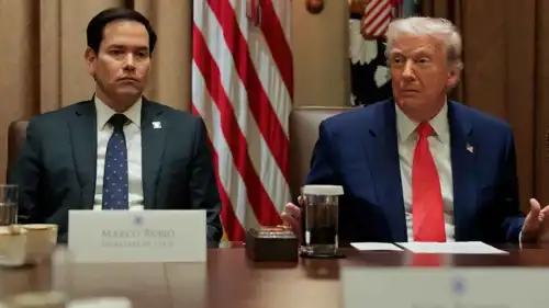 الرئيس ترامب ووزير خارجيته روبيو