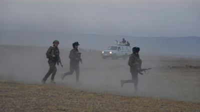 تدريب للقوات المسلحة العراقية