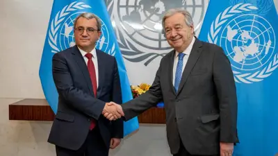 أحمد يلدز وغوتيريش