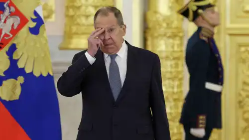 وزير الخارجية الروسي، سيرغي لافروف