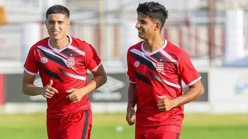 فهد المسماري في تدريبات الإفريقي التونسي