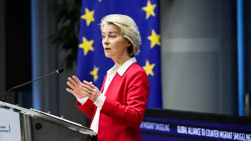 رئيسة المفوضية الأوروبية أورسولا فون دير لاين