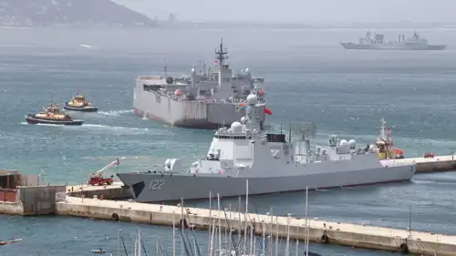 سفن تابعة لبحرية جنوب أفريقيا