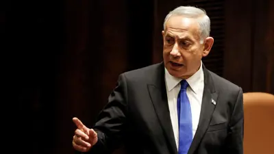 رئيس الوزراء الإسرائيلي بنيامين نتنياهو