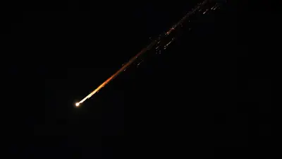 صاروخ إيراني في سماء إسرائيل