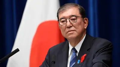  رئيس وزراء اليابان شيجيرو إيشيبا 