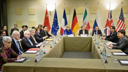 خلال مفاوضات سابقة حول البرنامج النووي الإيراني