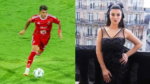 الفنانة هدى الإتربي وأحمد سيد زيزو