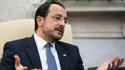 الرئيس القبرصي نيكوس خريستودوليدس