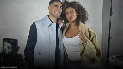 بعد أخبار ارتباطه بواندا نارا.. حكيمي مجددا رفقة إيمان همام !!